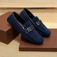 Cheap Versace Leather Shoes For Men #1423017 Replica Wholesale [$76.00 USD] [ITEM#1423017] on Replica Versace Leather Shoes