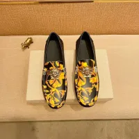 Cheap Versace Leather Shoes For Men #1423031 Replica Wholesale [$76.00 USD] [ITEM#1423031] on Replica Versace Leather Shoes