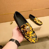 Cheap Versace Leather Shoes For Men #1423031 Replica Wholesale [$76.00 USD] [ITEM#1423031] on Replica Versace Leather Shoes