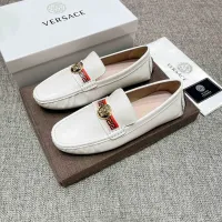Cheap Versace Leather Shoes For Men #1423059 Replica Wholesale [$80.00 USD] [ITEM#1423059] on Replica Versace Leather Shoes