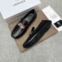 Cheap Versace Leather Shoes For Men #1423060 Replica Wholesale [$80.00 USD] [ITEM#1423060] on Replica Versace Leather Shoes