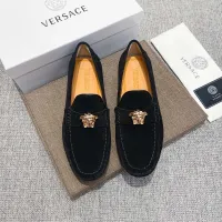 Cheap Versace Leather Shoes For Men #1423061 Replica Wholesale [$80.00 USD] [ITEM#1423061] on Replica Versace Leather Shoes
