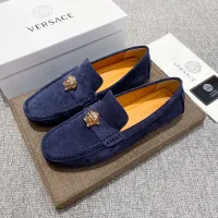 Cheap Versace Leather Shoes For Men #1423062 Replica Wholesale [$80.00 USD] [ITEM#1423062] on Replica Versace Leather Shoes