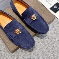 Cheap Versace Leather Shoes For Men #1423062 Replica Wholesale [$80.00 USD] [ITEM#1423062] on Replica Versace Leather Shoes