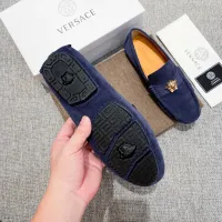 Cheap Versace Leather Shoes For Men #1423062 Replica Wholesale [$80.00 USD] [ITEM#1423062] on Replica Versace Leather Shoes