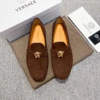Cheap Versace Leather Shoes For Men #1423063 Replica Wholesale [$80.00 USD] [ITEM#1423063] on Replica Versace Leather Shoes