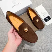 Cheap Versace Leather Shoes For Men #1423063 Replica Wholesale [$80.00 USD] [ITEM#1423063] on Replica Versace Leather Shoes