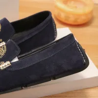 Cheap Versace Leather Shoes For Men #1423097 Replica Wholesale [$76.00 USD] [ITEM#1423097] on Replica Versace Leather Shoes