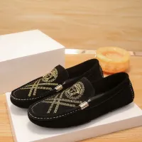 Cheap Versace Leather Shoes For Men #1423098 Replica Wholesale [$76.00 USD] [ITEM#1423098] on Replica Versace Leather Shoes