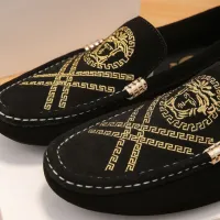 Cheap Versace Leather Shoes For Men #1423098 Replica Wholesale [$76.00 USD] [ITEM#1423098] on Replica Versace Leather Shoes