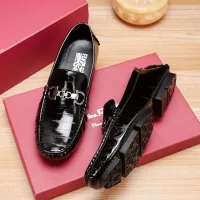Cheap Salvatore Ferragamo Leather Shoes For Men #1423111 Replica Wholesale [$76.00 USD] [ITEM#1423111] on Replica Salvatore Ferragamo Leather Shoes