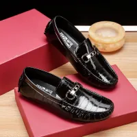 Cheap Salvatore Ferragamo Leather Shoes For Men #1423111 Replica Wholesale [$76.00 USD] [ITEM#1423111] on Replica Salvatore Ferragamo Leather Shoes