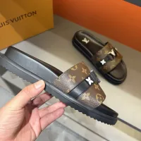Cheap Louis Vuitton Slippers For Men #1423130 Replica Wholesale [$52.00 USD] [ITEM#1423130] on Replica Louis Vuitton Slippers
