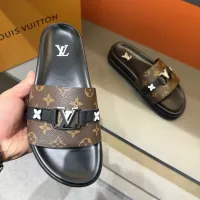Cheap Louis Vuitton Slippers For Men #1423130 Replica Wholesale [$52.00 USD] [ITEM#1423130] on Replica Louis Vuitton Slippers