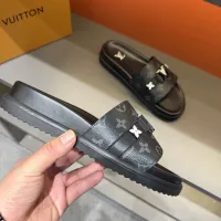 Cheap Louis Vuitton Slippers For Men #1423131 Replica Wholesale [$52.00 USD] [ITEM#1423131] on Replica Louis Vuitton Slippers
