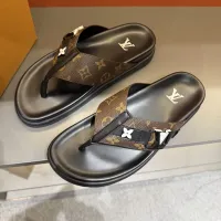 Cheap Louis Vuitton Slippers For Men #1423132 Replica Wholesale [$52.00 USD] [ITEM#1423132] on Replica Louis Vuitton Slippers