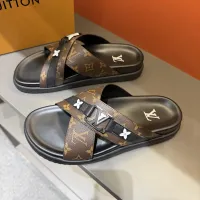 Cheap Louis Vuitton Slippers For Men #1423134 Replica Wholesale [$52.00 USD] [ITEM#1423134] on Replica Louis Vuitton Slippers