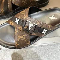 Cheap Louis Vuitton Slippers For Men #1423134 Replica Wholesale [$52.00 USD] [ITEM#1423134] on Replica Louis Vuitton Slippers