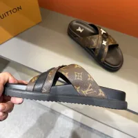 Cheap Louis Vuitton Slippers For Men #1423134 Replica Wholesale [$52.00 USD] [ITEM#1423134] on Replica Louis Vuitton Slippers