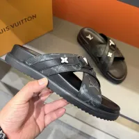 Cheap Louis Vuitton Slippers For Men #1423135 Replica Wholesale [$52.00 USD] [ITEM#1423135] on Replica Louis Vuitton Slippers