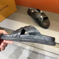 Cheap Louis Vuitton Slippers For Men #1423135 Replica Wholesale [$52.00 USD] [ITEM#1423135] on Replica Louis Vuitton Slippers