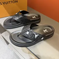 Cheap Louis Vuitton Slippers For Men #1423136 Replica Wholesale [$52.00 USD] [ITEM#1423136] on Replica Louis Vuitton Slippers