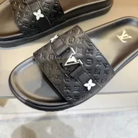 Cheap Louis Vuitton Slippers For Men #1423138 Replica Wholesale [$52.00 USD] [ITEM#1423138] on Replica Louis Vuitton Slippers