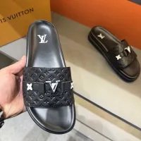 Cheap Louis Vuitton Slippers For Men #1423138 Replica Wholesale [$52.00 USD] [ITEM#1423138] on Replica Louis Vuitton Slippers