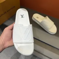 Cheap Louis Vuitton Slippers For Men #1423139 Replica Wholesale [$52.00 USD] [ITEM#1423139] on Replica Louis Vuitton Slippers