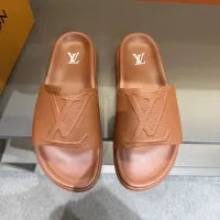 Cheap Louis Vuitton Slippers For Men #1423141 Replica Wholesale [$52.00 USD] [ITEM#1423141] on Replica Louis Vuitton Slippers