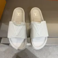 Cheap Louis Vuitton Slippers For Men #1423147 Replica Wholesale [$52.00 USD] [ITEM#1423147] on Replica Louis Vuitton Slippers