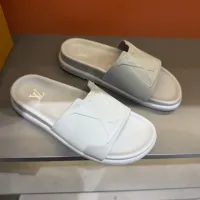 Cheap Louis Vuitton Slippers For Men #1423147 Replica Wholesale [$52.00 USD] [ITEM#1423147] on Replica Louis Vuitton Slippers
