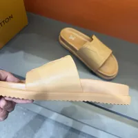 Cheap Louis Vuitton Slippers For Men #1423151 Replica Wholesale [$52.00 USD] [ITEM#1423151] on Replica Louis Vuitton Slippers