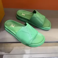 Cheap Louis Vuitton Slippers For Men #1423152 Replica Wholesale [$52.00 USD] [ITEM#1423152] on Replica Louis Vuitton Slippers
