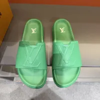 Cheap Louis Vuitton Slippers For Men #1423152 Replica Wholesale [$52.00 USD] [ITEM#1423152] on Replica Louis Vuitton Slippers