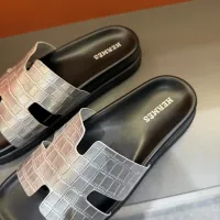 Cheap Hermes Slippers For Men #1423157 Replica Wholesale [$52.00 USD] [ITEM#1423157] on Replica Hermes Slippers