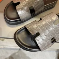 Cheap Hermes Slippers For Men #1423161 Replica Wholesale [$52.00 USD] [ITEM#1423161] on Replica Hermes Slippers