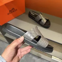 Cheap Hermes Slippers For Men #1423161 Replica Wholesale [$52.00 USD] [ITEM#1423161] on Replica Hermes Slippers