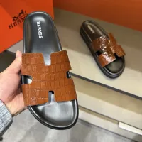 Cheap Hermes Slippers For Men #1423165 Replica Wholesale [$52.00 USD] [ITEM#1423165] on Replica Hermes Slippers