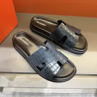 Cheap Hermes Slippers For Men #1423167 Replica Wholesale [$52.00 USD] [ITEM#1423167] on Replica Hermes Slippers