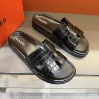 Cheap Hermes Slippers For Men #1423168 Replica Wholesale [$52.00 USD] [ITEM#1423168] on Replica Hermes Slippers