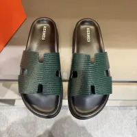 Cheap Hermes Slippers For Men #1423169 Replica Wholesale [$52.00 USD] [ITEM#1423169] on Replica Hermes Slippers