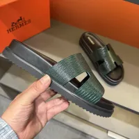 Cheap Hermes Slippers For Men #1423169 Replica Wholesale [$52.00 USD] [ITEM#1423169] on Replica Hermes Slippers