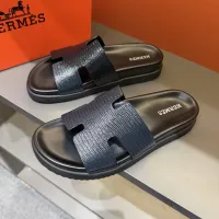 Cheap Hermes Slippers For Men #1423170 Replica Wholesale [$52.00 USD] [ITEM#1423170] on Replica Hermes Slippers