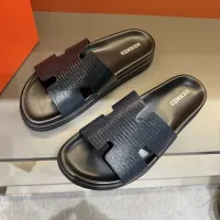 Cheap Hermes Slippers For Men #1423170 Replica Wholesale [$52.00 USD] [ITEM#1423170] on Replica Hermes Slippers