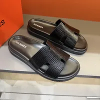 Cheap Hermes Slippers For Men #1423171 Replica Wholesale [$52.00 USD] [ITEM#1423171] on Replica Hermes Slippers