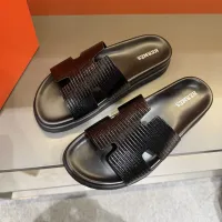 Cheap Hermes Slippers For Men #1423171 Replica Wholesale [$52.00 USD] [ITEM#1423171] on Replica Hermes Slippers