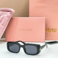 Cheap MIU MIU AAA Quality Sunglasses #1423325 Replica Wholesale [$60.00 USD] [ITEM#1423325] on Replica MIU MIU AAA Sunglasses