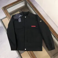 Cheap Prada Jackets Long Sleeved For Men #1423434 Replica Wholesale [$85.00 USD] [ITEM#1423434] on Replica Prada Jackets