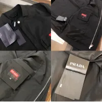 Cheap Prada Jackets Long Sleeved For Men #1423434 Replica Wholesale [$85.00 USD] [ITEM#1423434] on Replica Prada Jackets